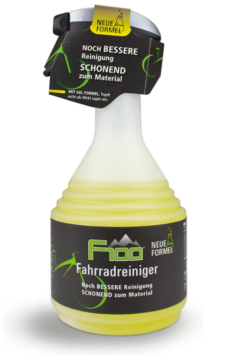 Limpiador para bicicletas Dr. Wack F100, botella con pulverizador de 750 ml