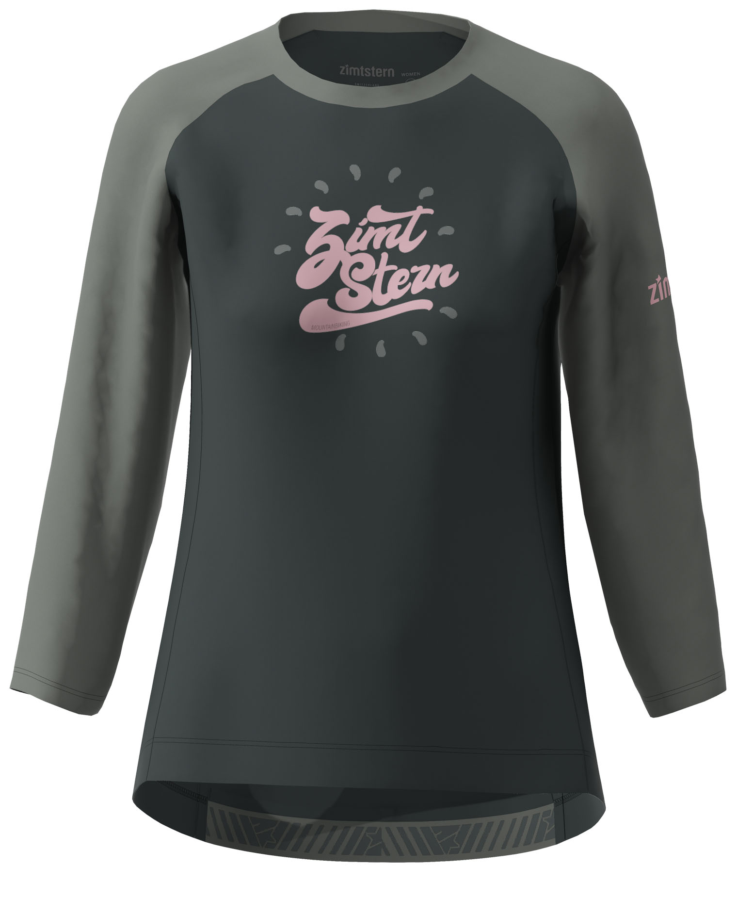 Camiseta Zimtstern PureFlowz de manga 3/4 para mujer