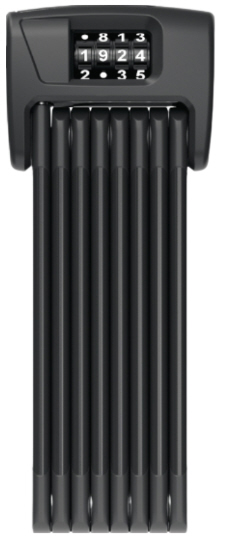 Candado plegable ABUS BORDO™ Combo 6000C/120 con soporte SH