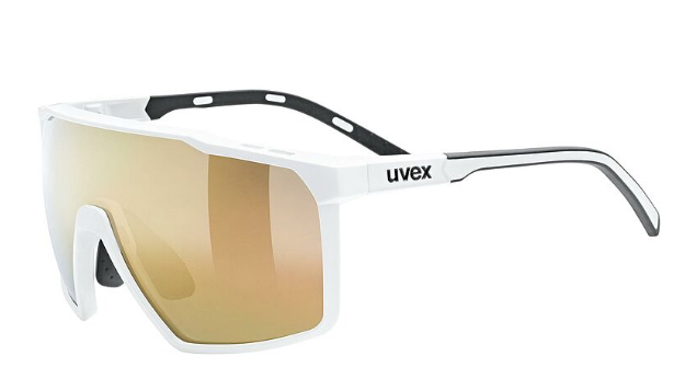 Uvex MTN Perform S Blanco mate / Dorado espejado