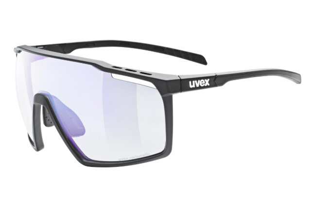Uvex mtn perform V, / negro mate / azul litemirror