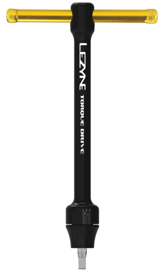 Juego de herramientas Lezyne Torque Drive CNC, negro/dorado