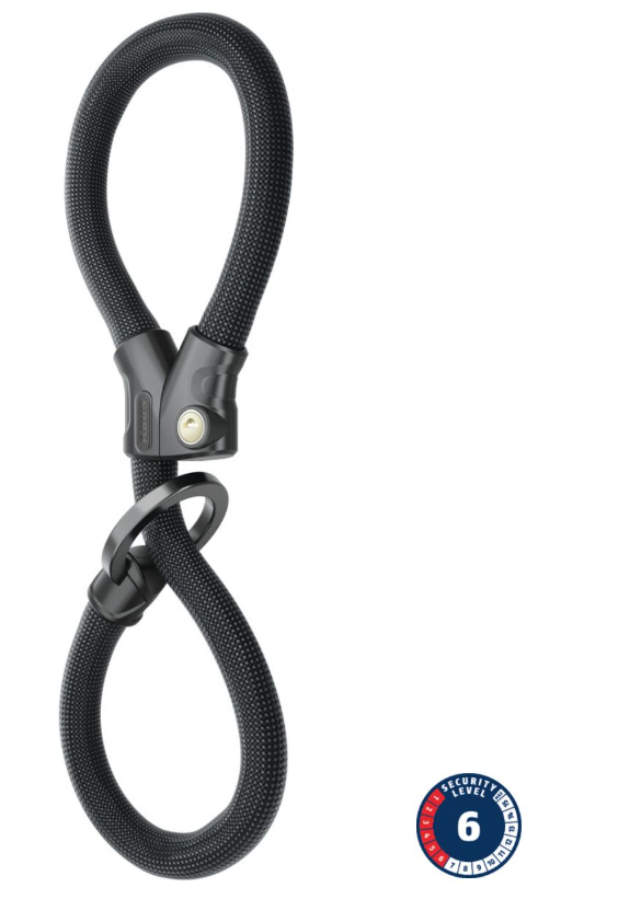 Candado de cadena Abus Infinity Loop 1806/140 negro