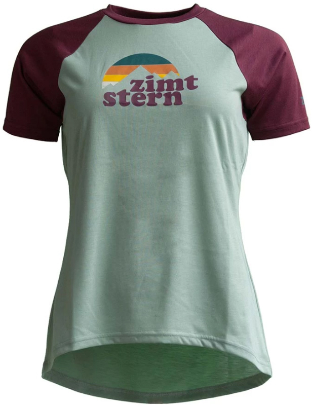 Camiseta de MTB «Zimtstern Sunsetz» de manga corta para mujer