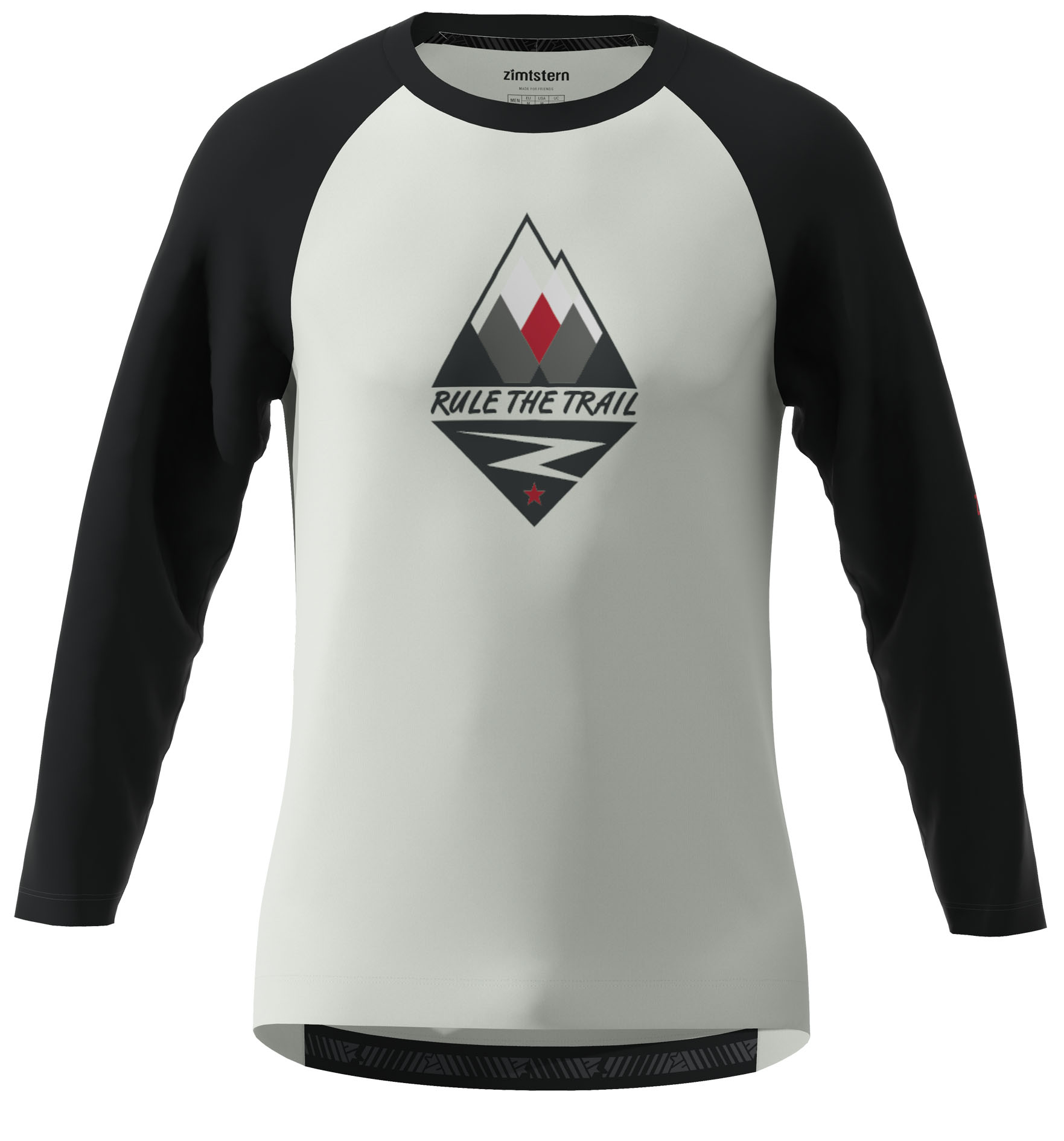 Gris glaciar/Negro pirata/Rojo cibernético