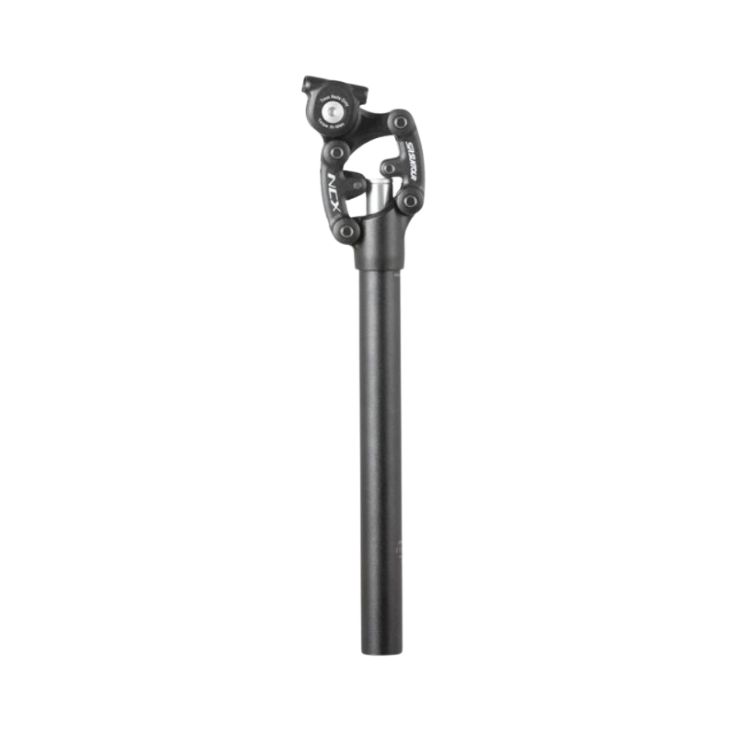 Tija de sillín amortiguada con paralelogramo SR Suntour SP12-NCX de 27,2 mm