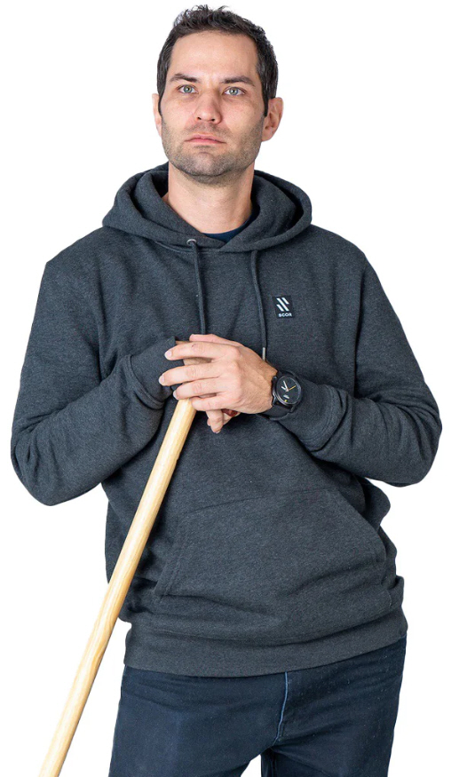 Sudadera con capucha con el logotipo de SCOR