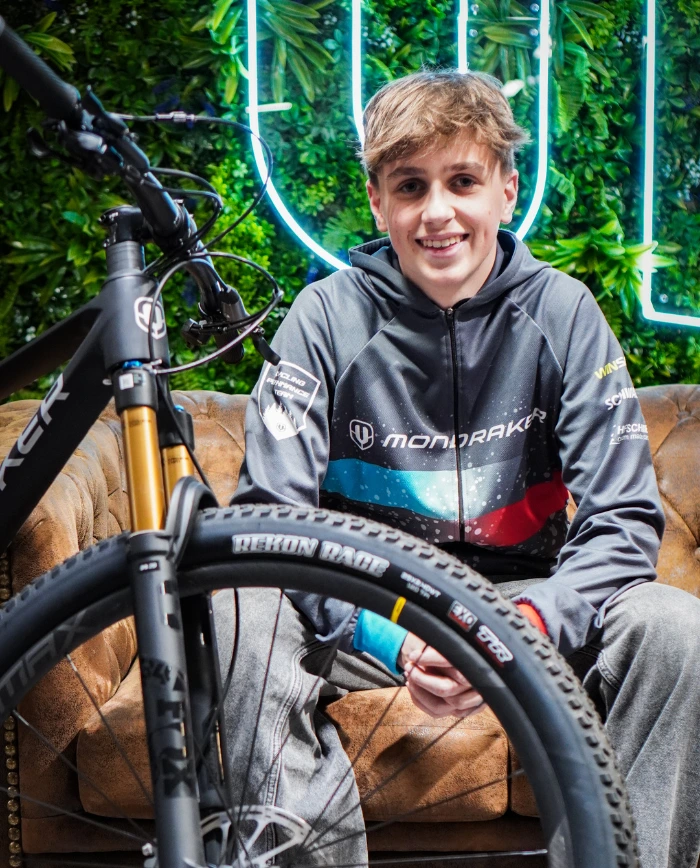 Colin Riess vom Cycling Performance Team