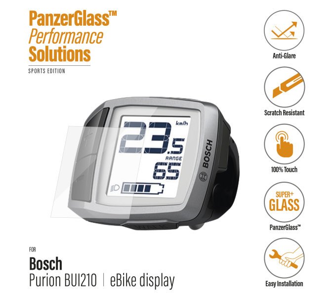 Protector de pantalla PanzerGlass para Bosch Purion Bui 210