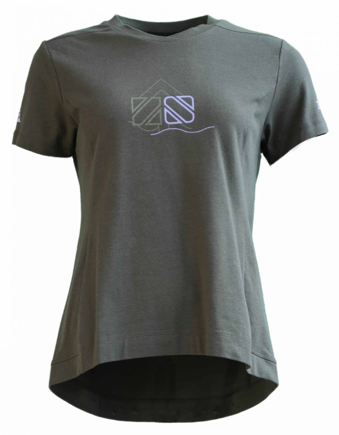 Camiseta Zimtstern EcoFlowz de manga corta para mujer