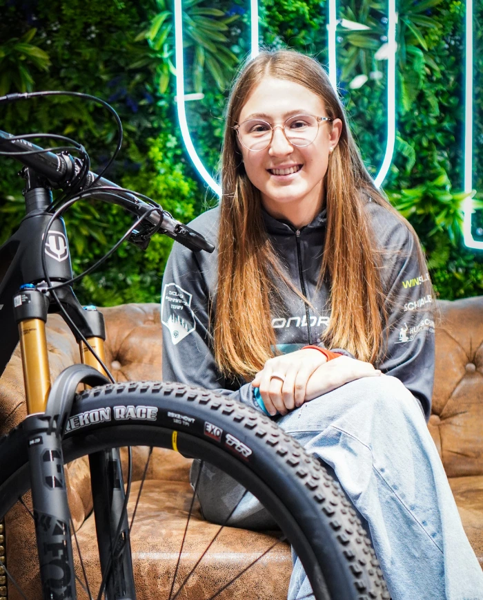 Charlotte Weeger vom Cycling Performance Team