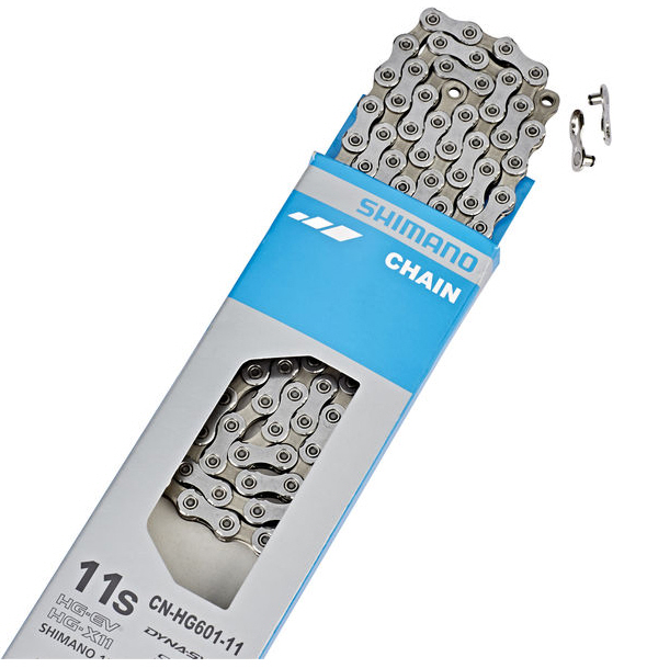 Cadena Shimano CN-HG601-11 de 11 velocidades, 126 eslabones