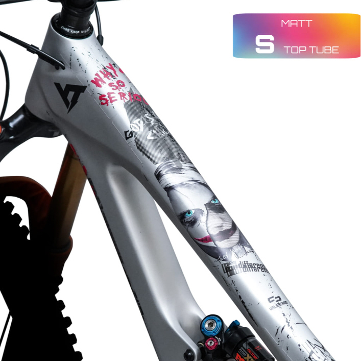 Lámina protectora Unleazhed S mate para el tubo superior 