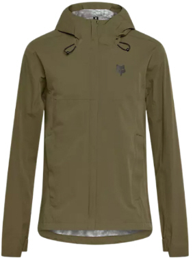 Chaqueta impermeable Fox Ranger de 2,5 capas – Chaqueta de lluvia de MTB para hombre