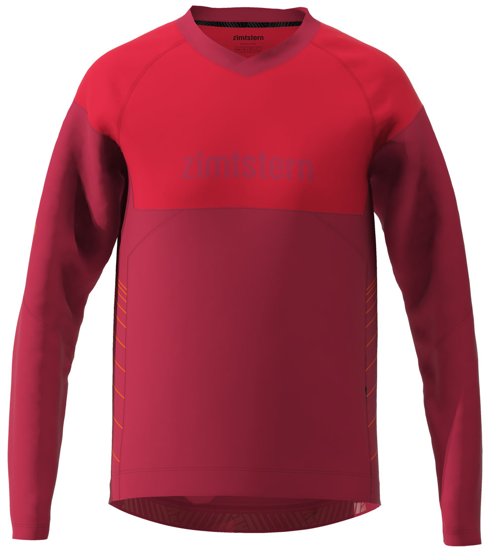 Camiseta de manga larga «Bulletz» de Zimtstern para hombre