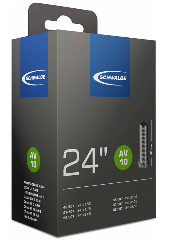 Cámara de aire Schwalbe de 24 pulgadas